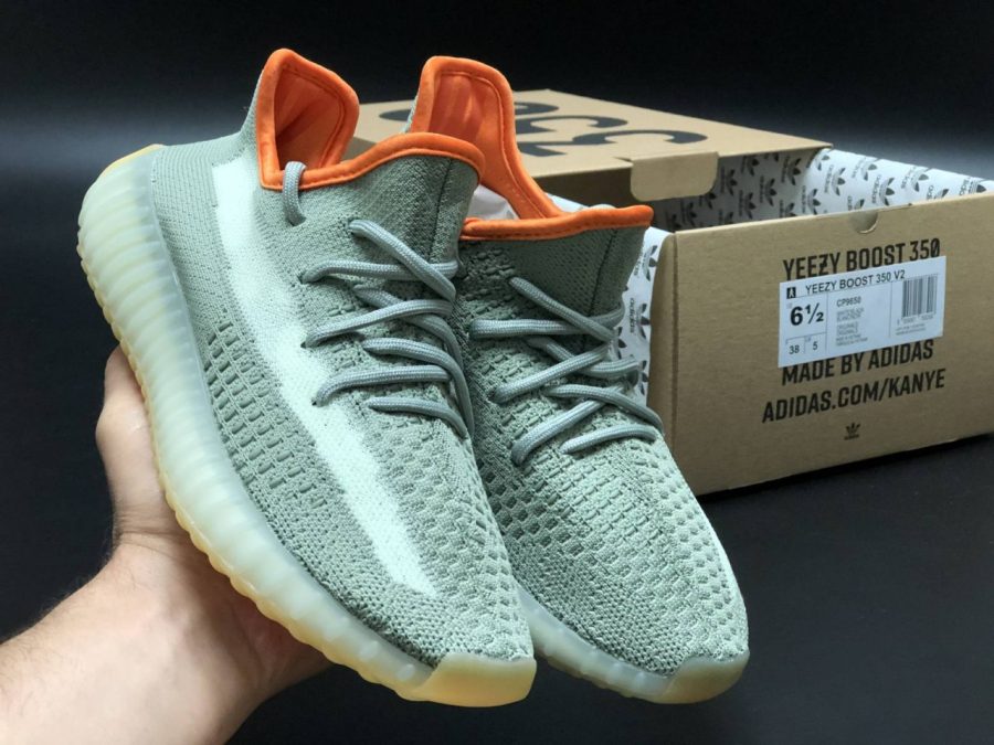 Кроссовки Adidas Yeezy boost 350 V2 Desert Sage Green