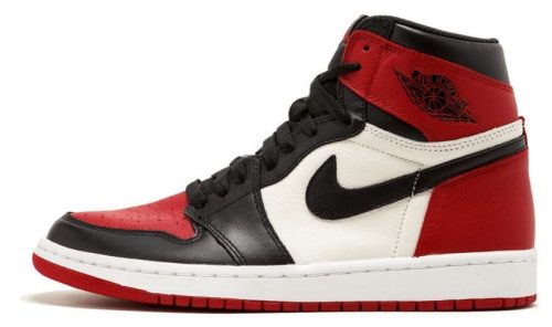 Кросівки Nike Air Jordan 1 Retro High OG Bred Toe