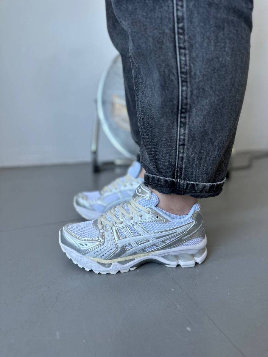 Кроссовки Asics Gel Kayano 14 Silver White
