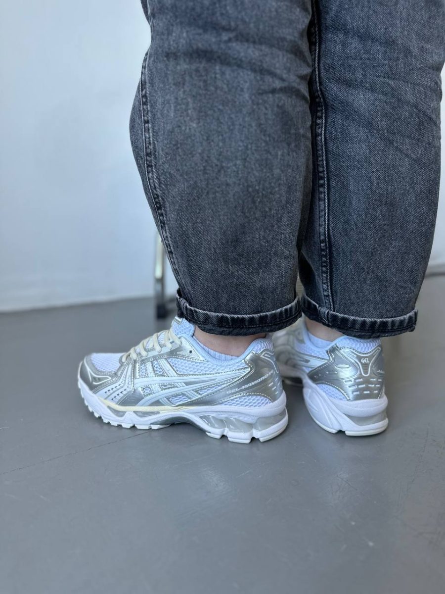 Кроссовки Asics Gel Kayano 14 Silver White