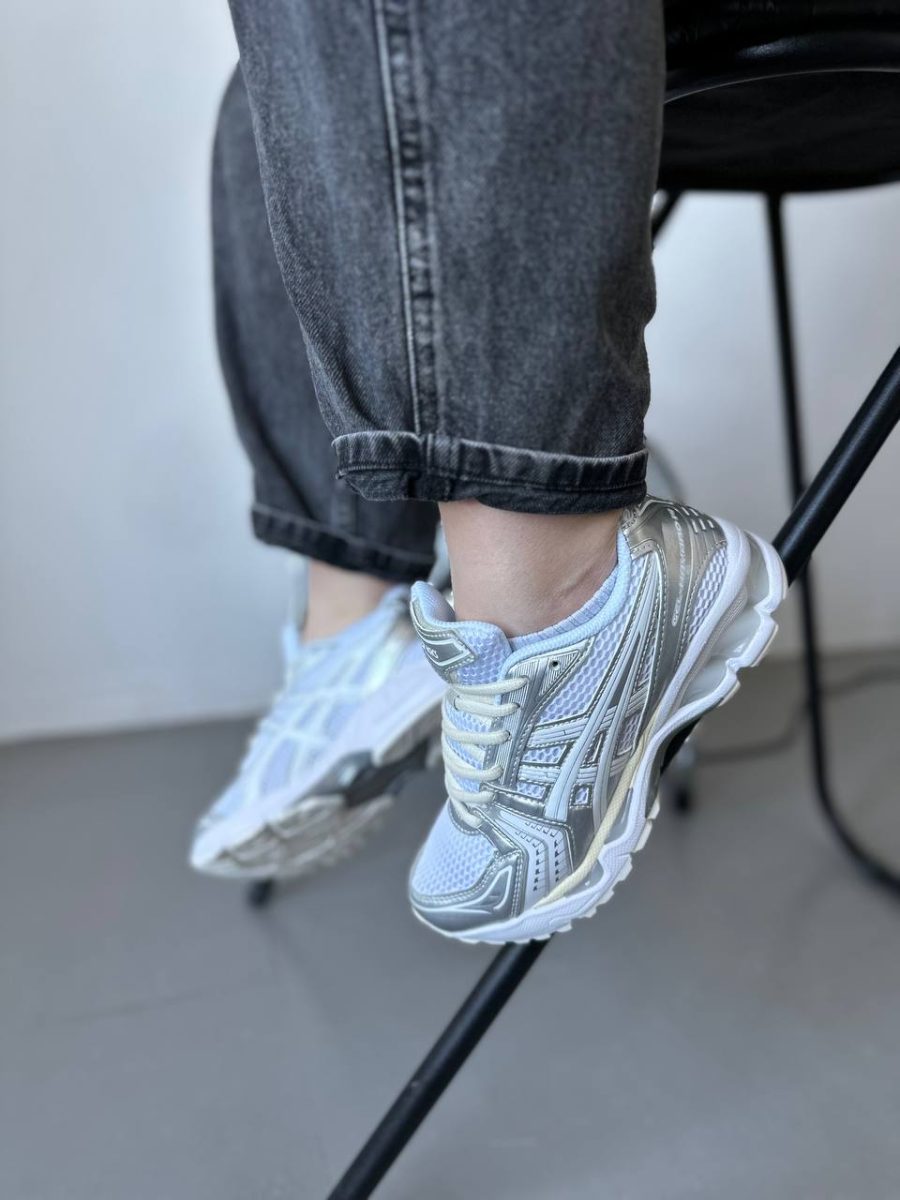 Кроссовки Asics Gel Kayano 14 Silver White