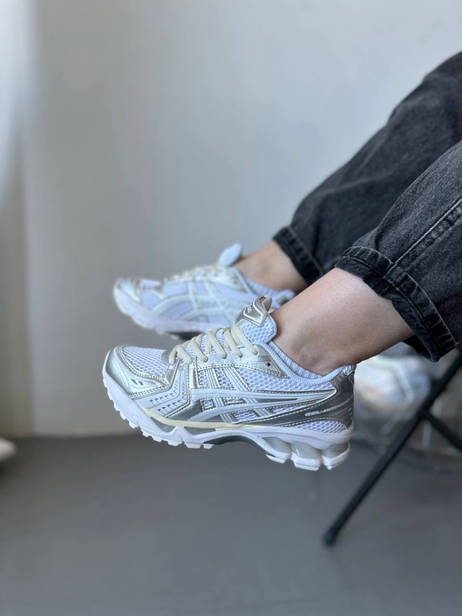 Кроссовки Asics Gel Kayano 14 Silver White