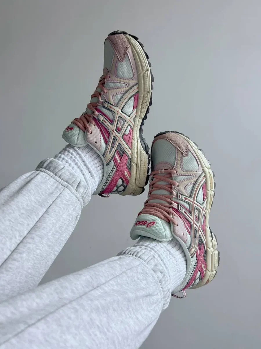 Кросівки Asics Gel-Kahana 8 White/Pink Marathon Running Box