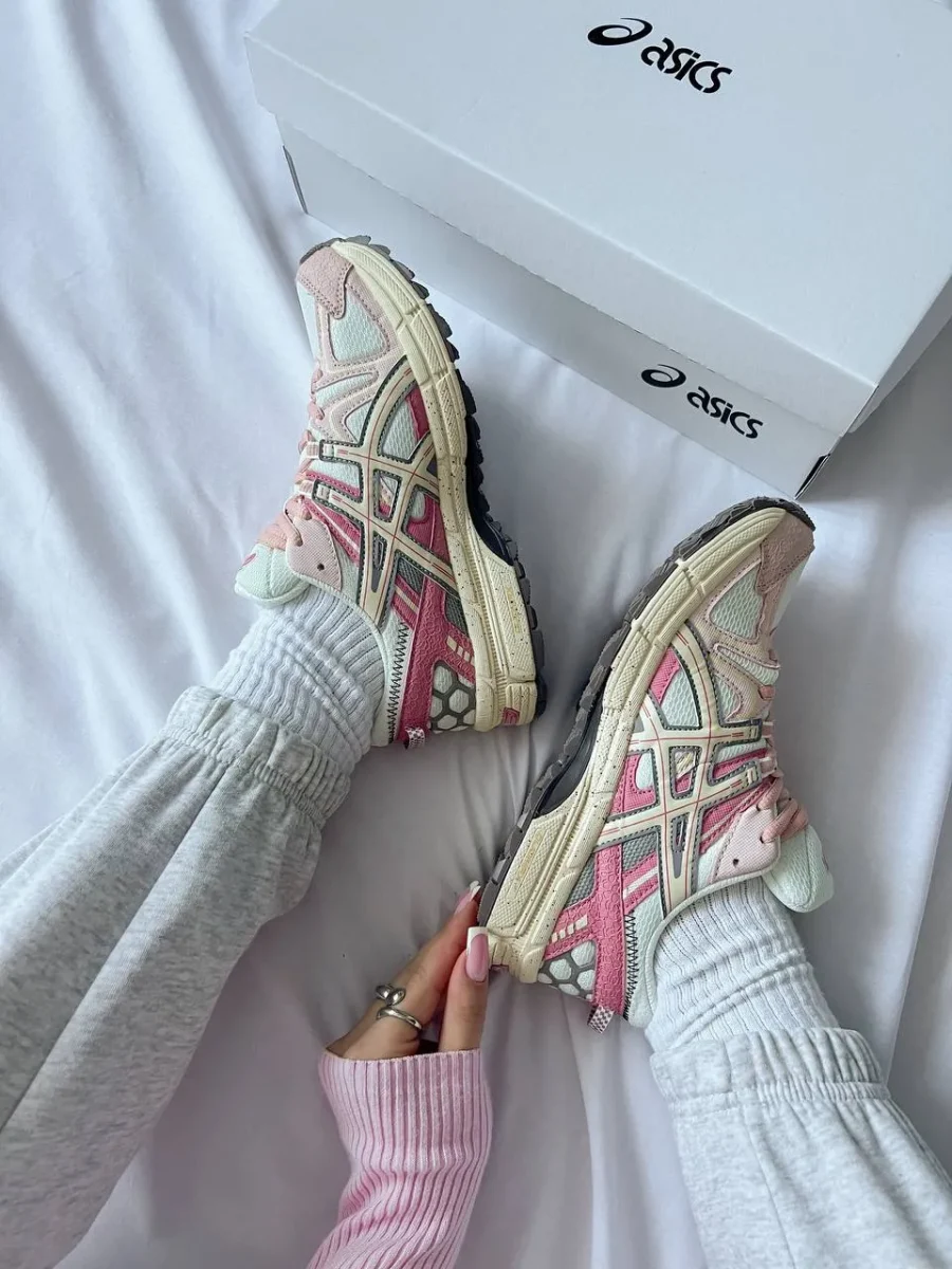 Кросівки Asics Gel-Kahana 8 White/Pink Marathon Running Box