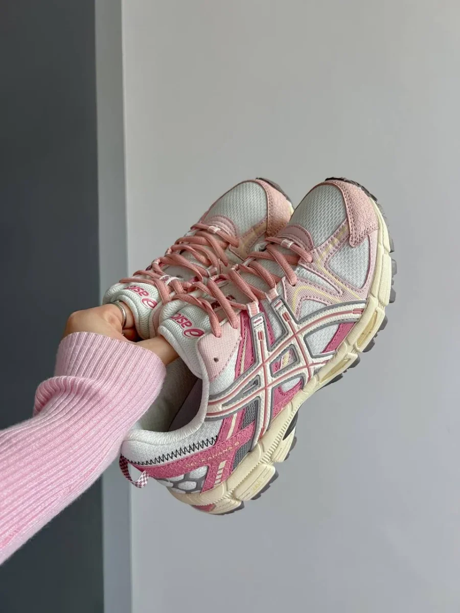 Кросівки Asics Gel-Kahana 8 White/Pink Marathon Running Box