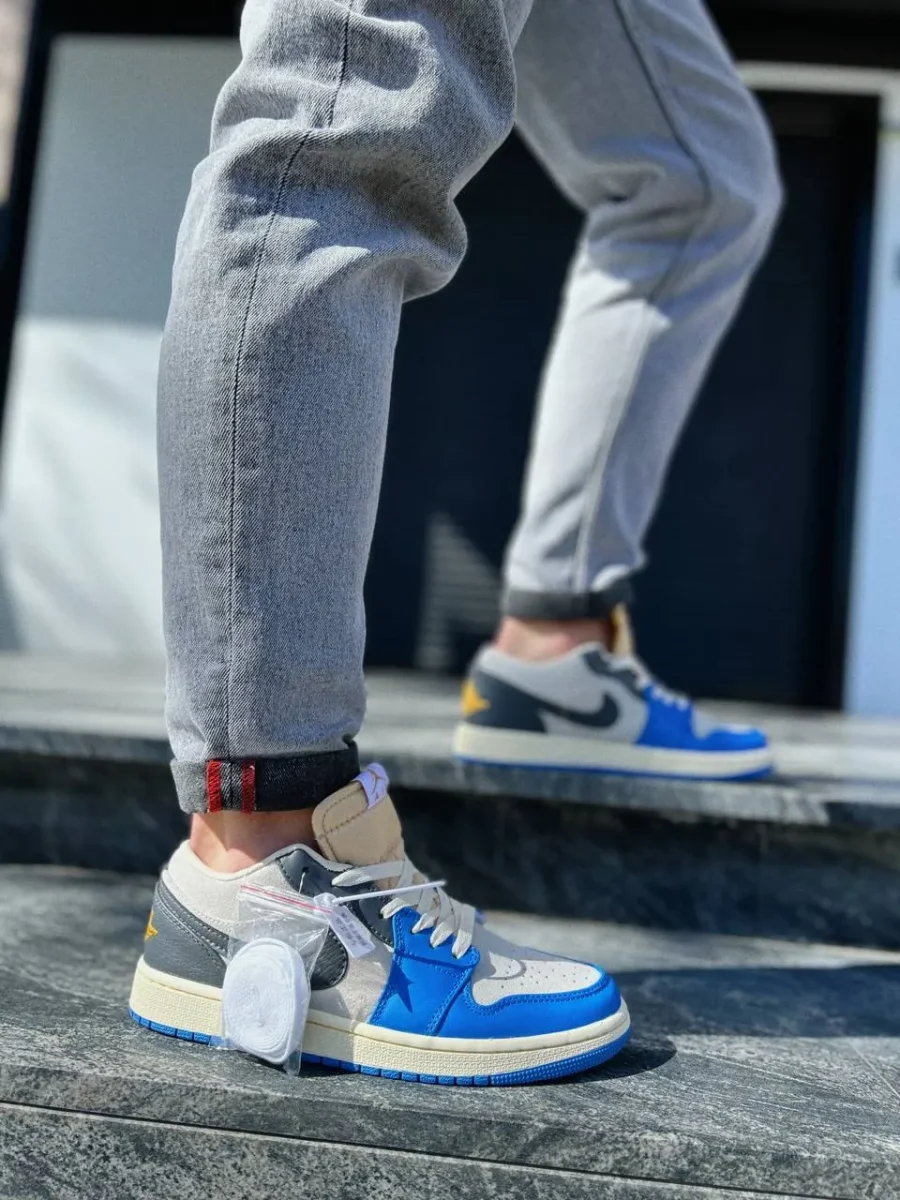 Кросівки Nike Air Jordan 1 Low Tokyo 96 Vintage UNC