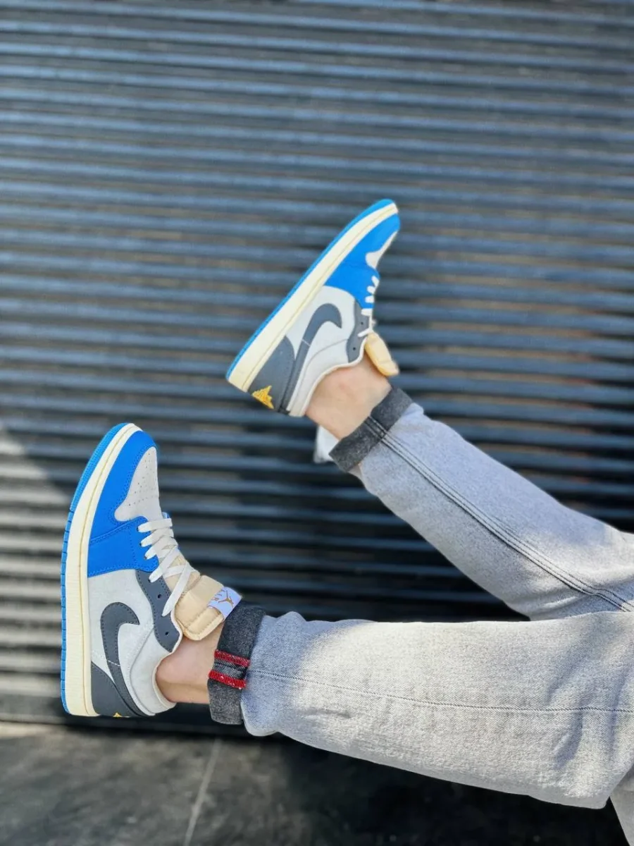 Кросівки Nike Air Jordan 1 Low Tokyo 96 Vintage UNC