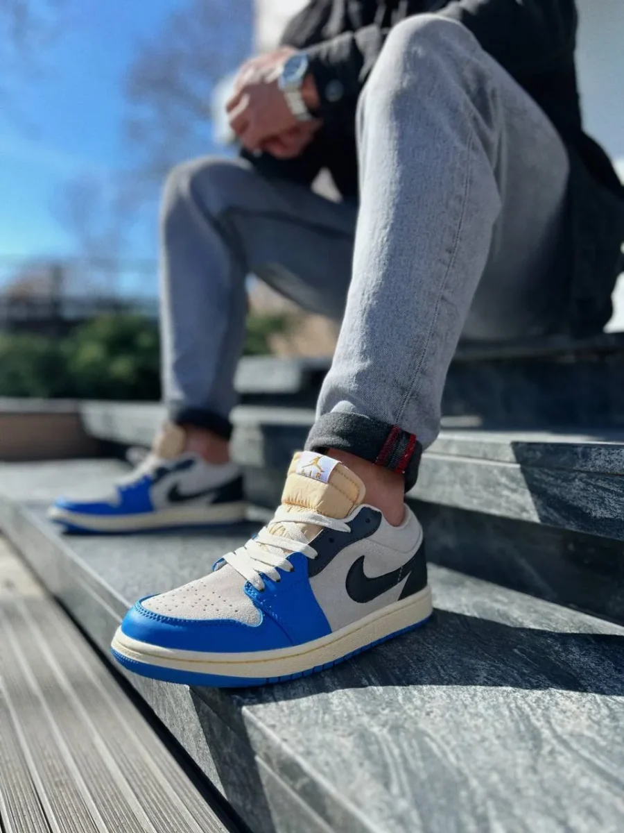 Кросівки Nike Air Jordan 1 Low Tokyo 96 Vintage UNC
