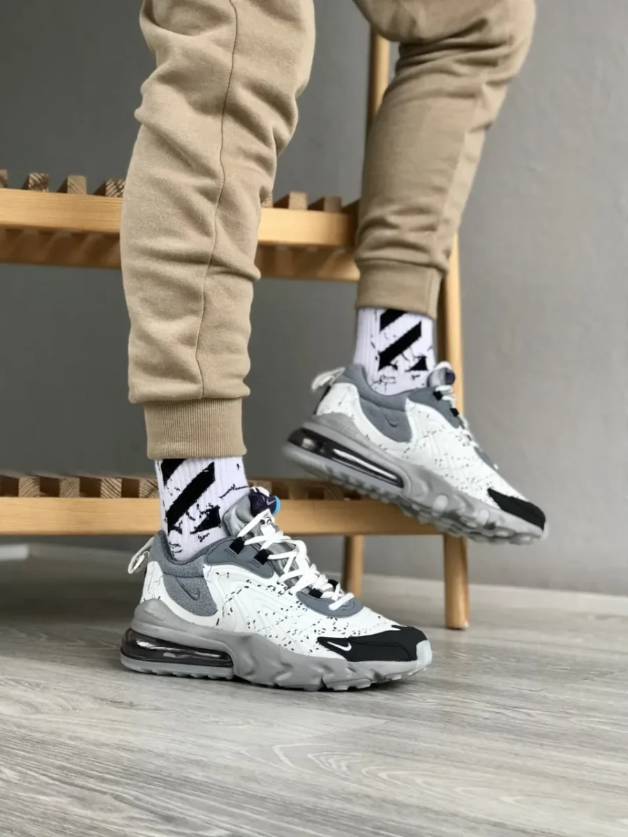 Кросівки Nike Air Max 270 React Travis Scott Grey