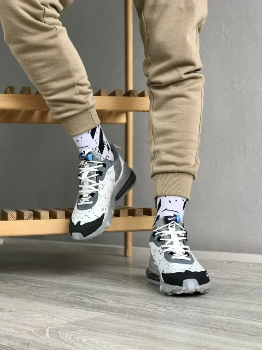 Кросівки Nike Air Max 270 React Travis Scott Grey
