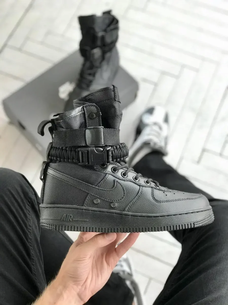 Кросівки Nike Special Field Air Force 1 High Triple Black