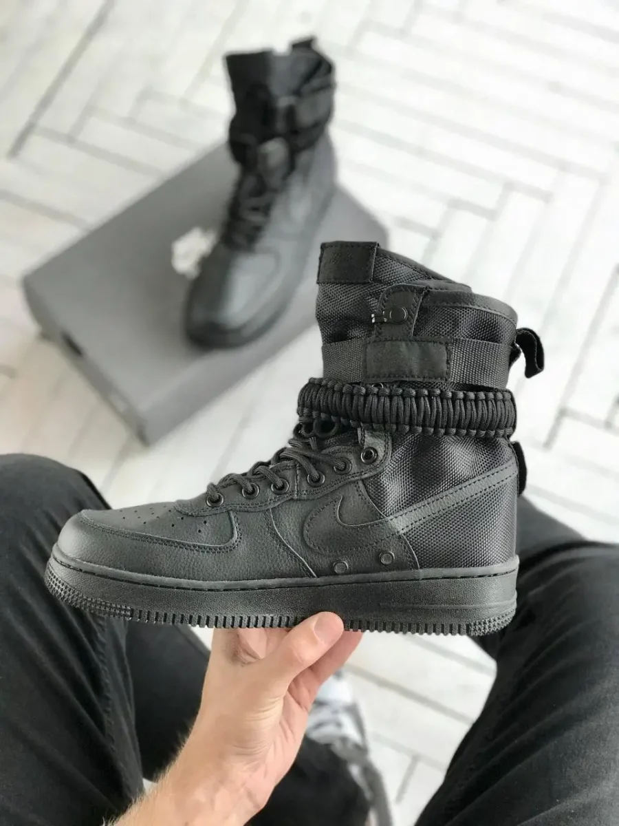 Кросівки Nike Special Field Air Force 1 High Triple Black