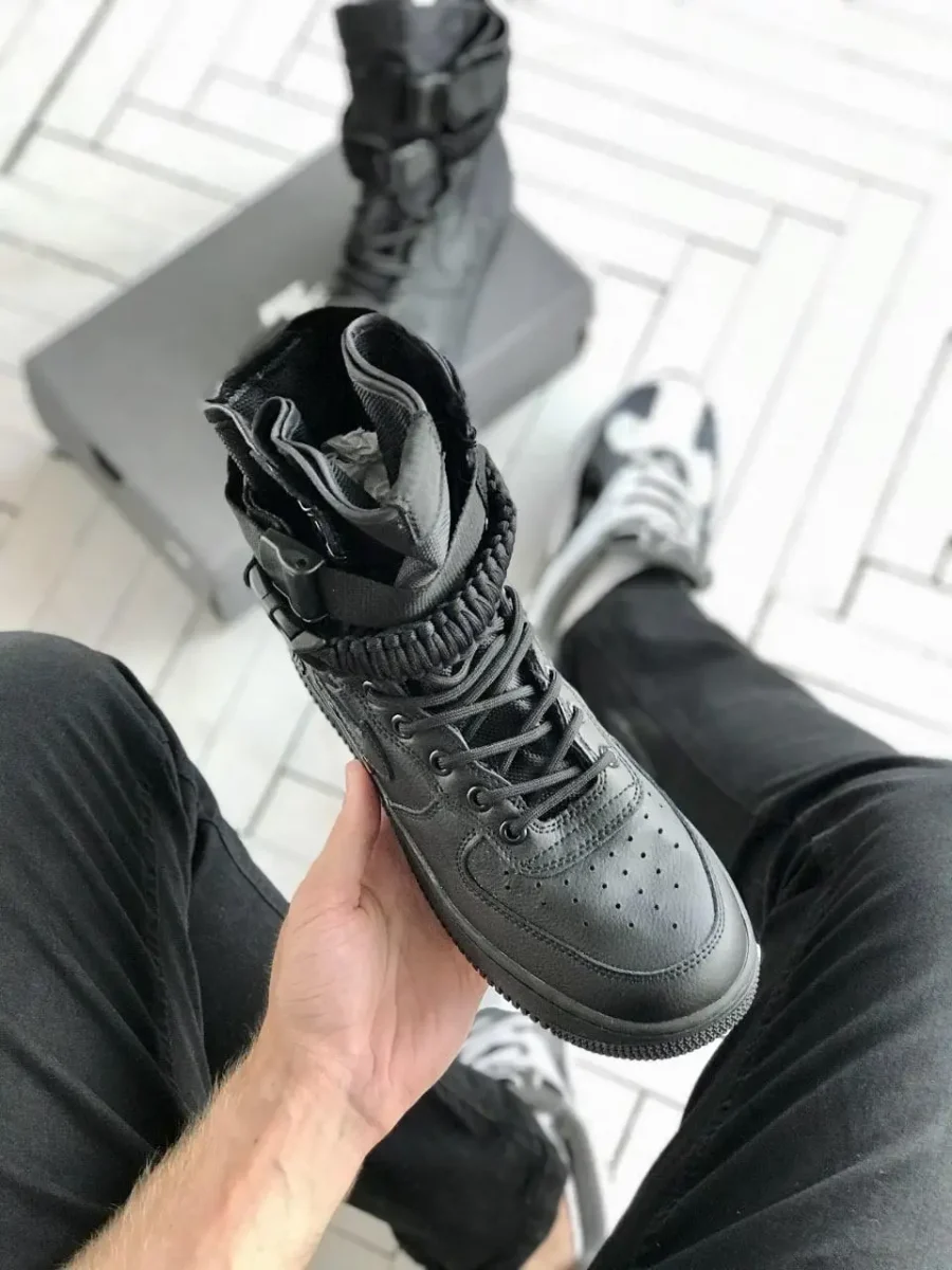 Кросівки Nike Special Field Air Force 1 High Triple Black