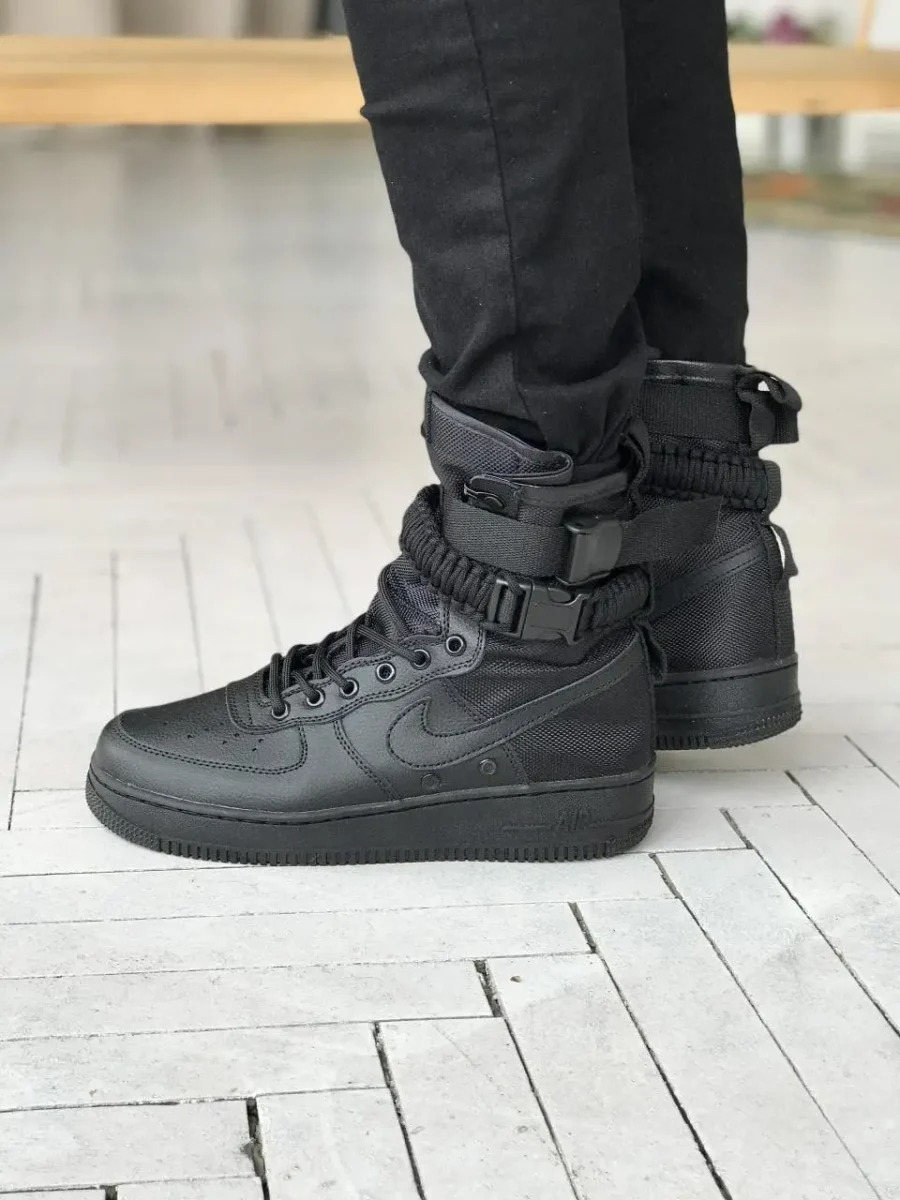 Кросівки Nike Special Field Air Force 1 High Triple Black