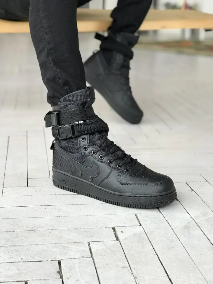Кросівки Nike Special Field Air Force 1 High Triple Black