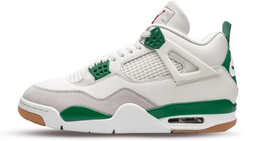 Кроссовки Nike Air Jordan 4 Retro x SB Pine Green