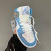 Кросівки Nike Air Jordan Retro 1 Mid Blue/Grey