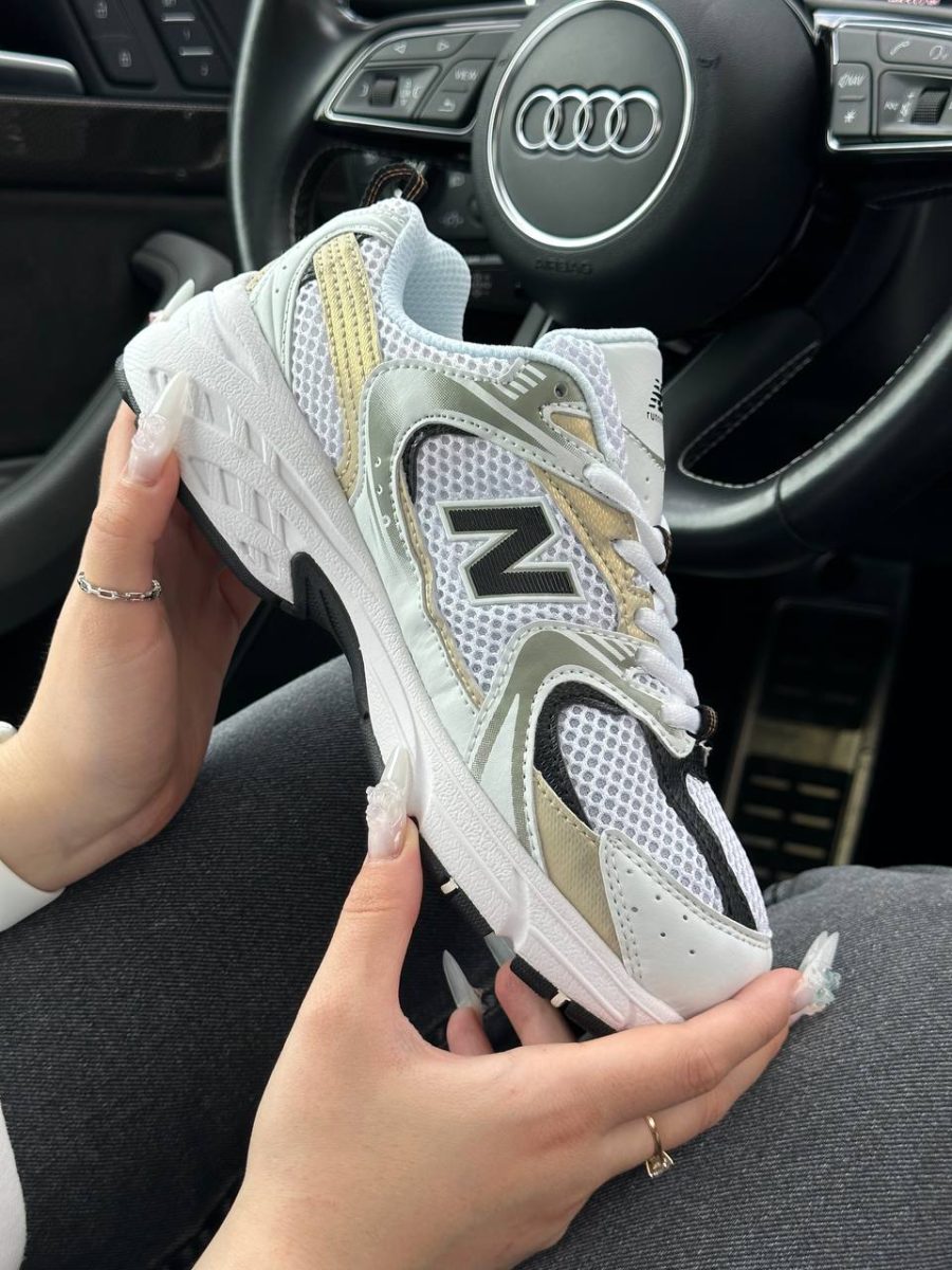 Кроссовки New Balance 530 White/Gold/Black
