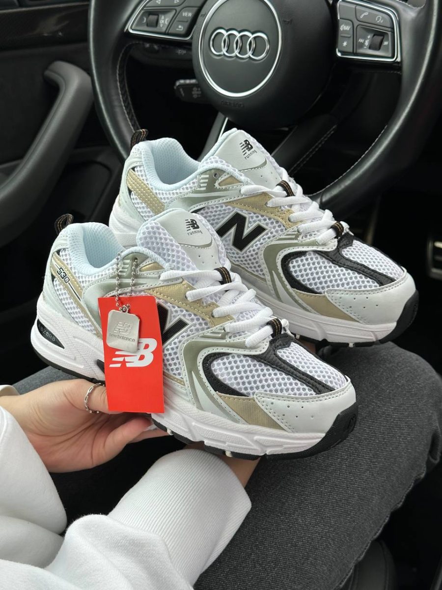 Кроссовки New Balance 530 White/Gold/Black