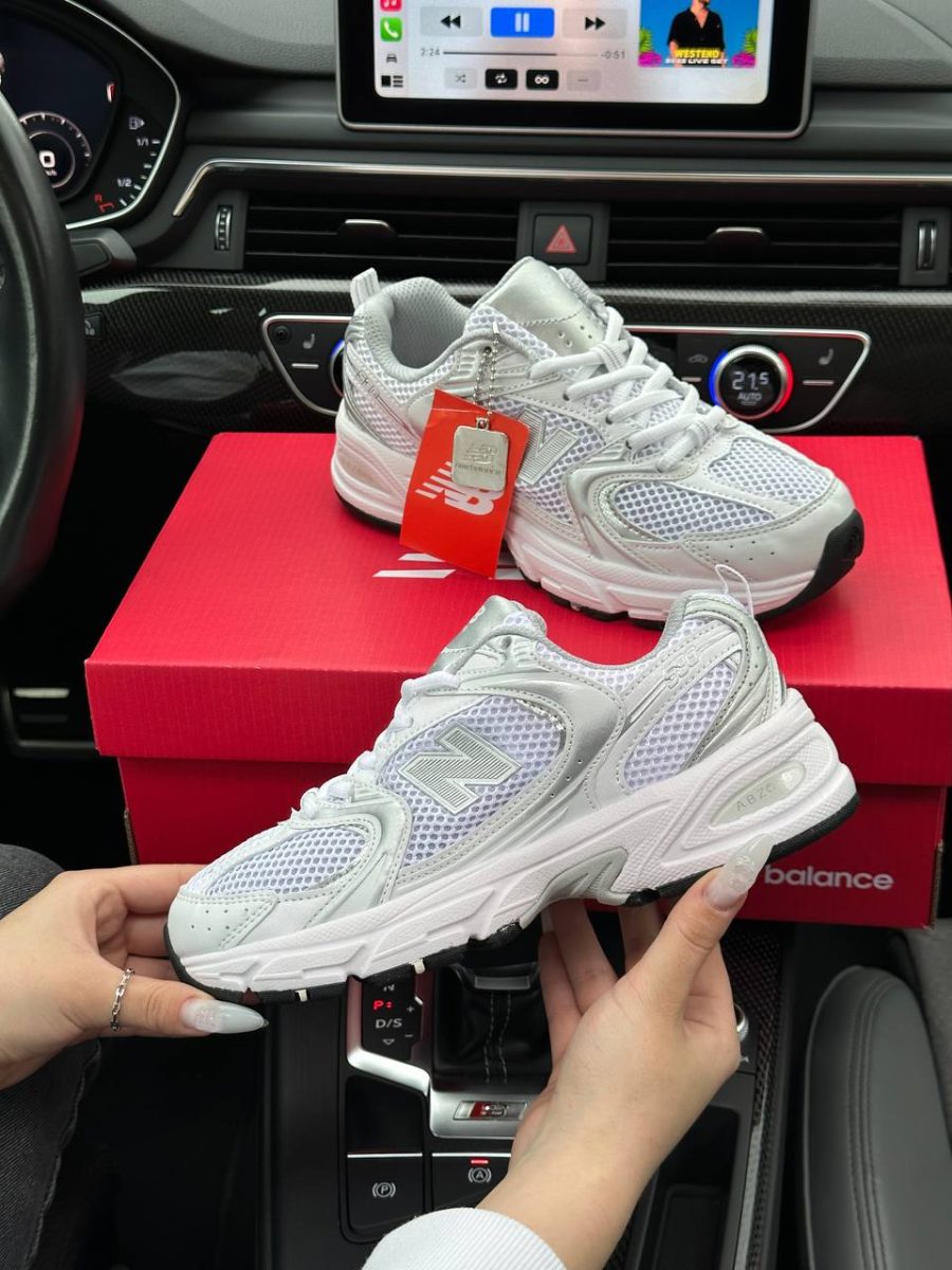 Кросівки New Balance 530 White/Silver Metallic
