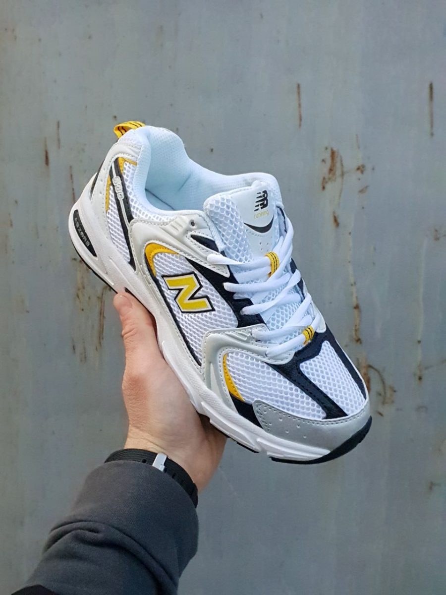 Кросівки New Balance 530 White/Yellow/Black