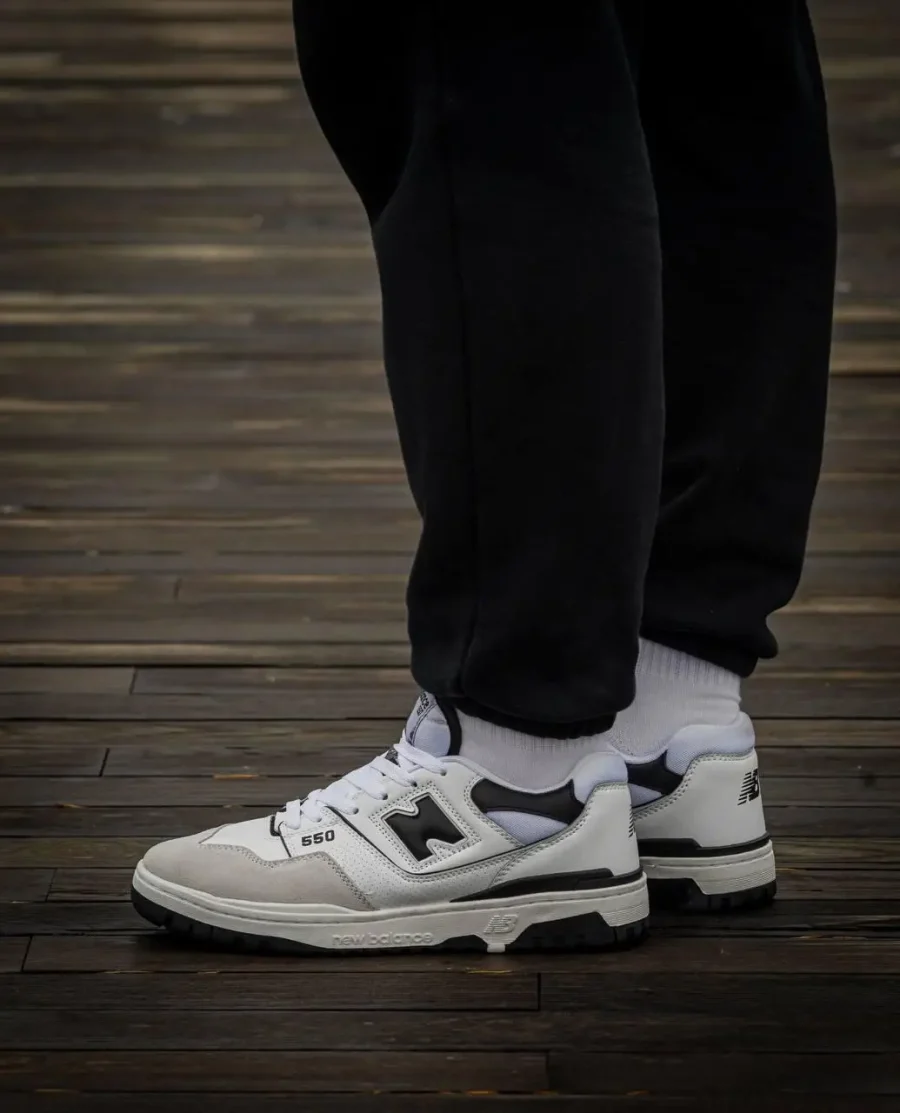 Кросівки New Balance 550 Sea Salt/Black