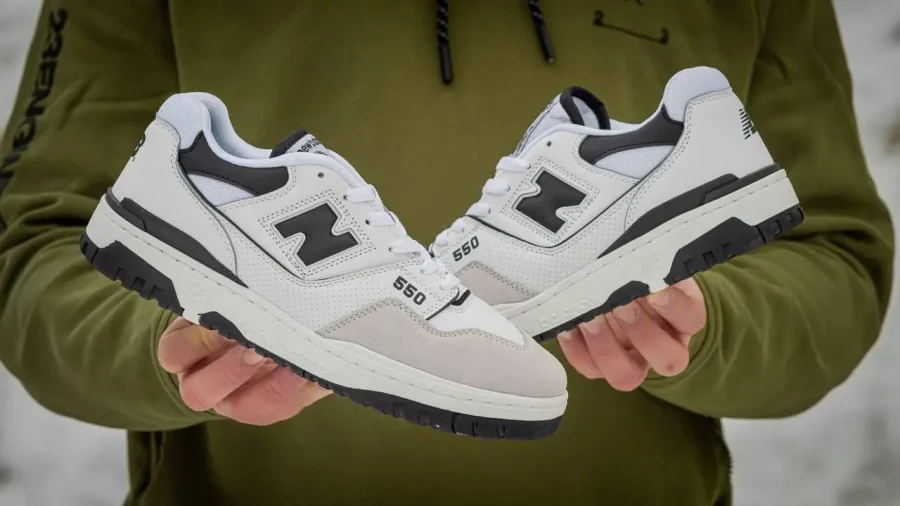 Кросівки New Balance 550 Sea Salt/Black