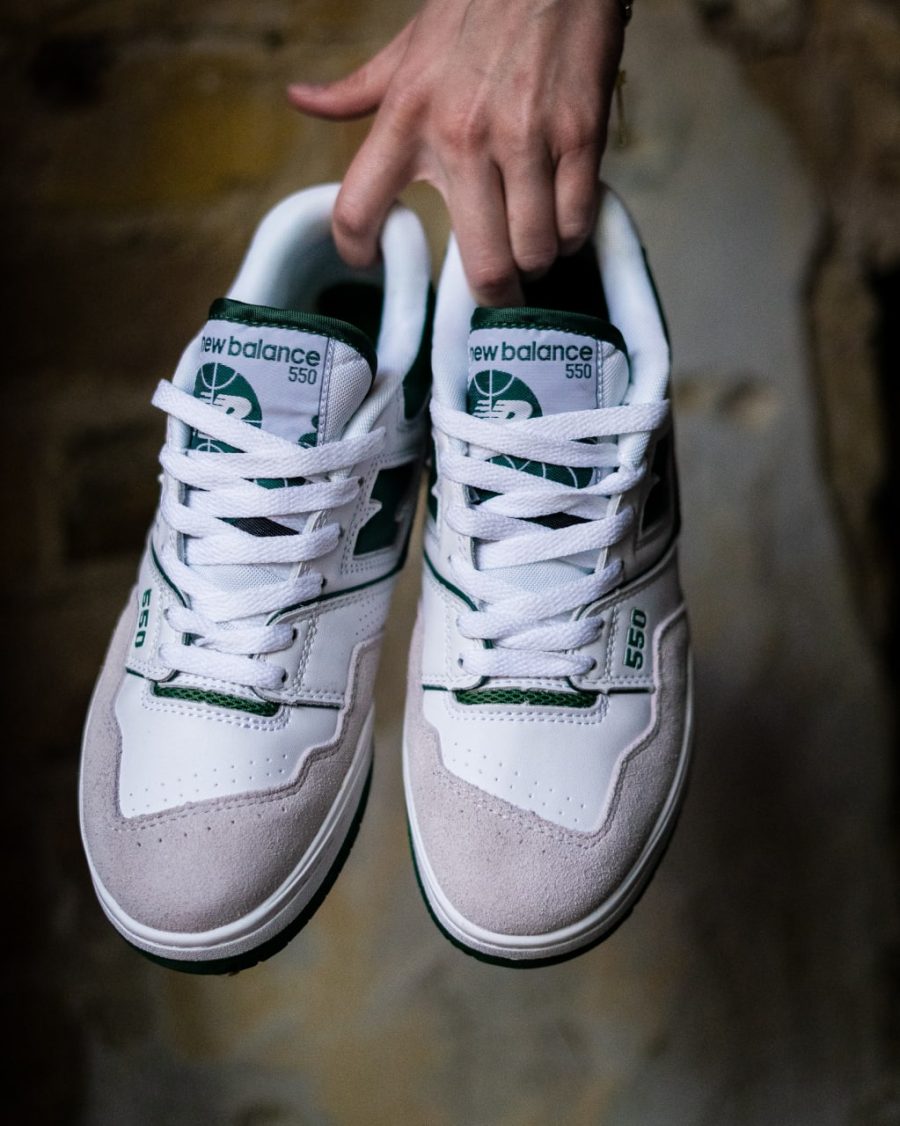 Кросівки New Balance 550 White/Green
