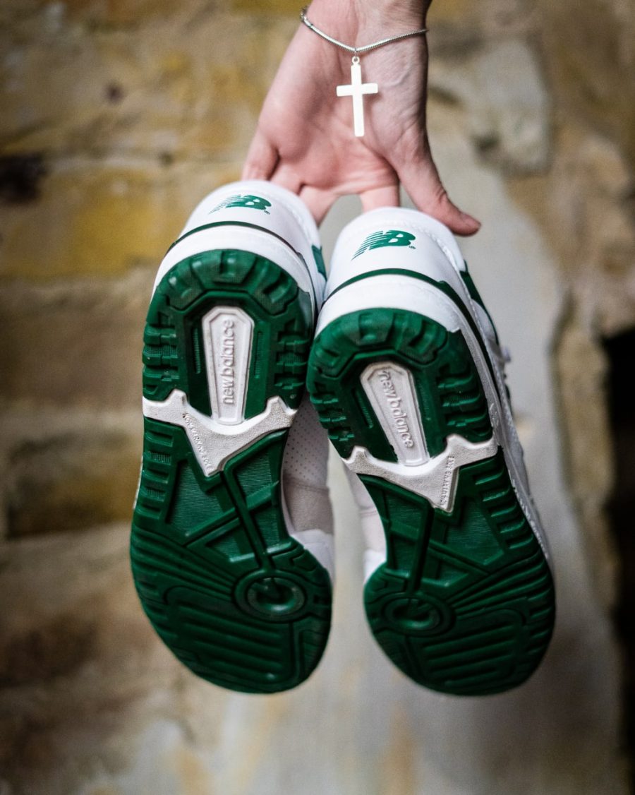 Кросівки New Balance 550 White/Green
