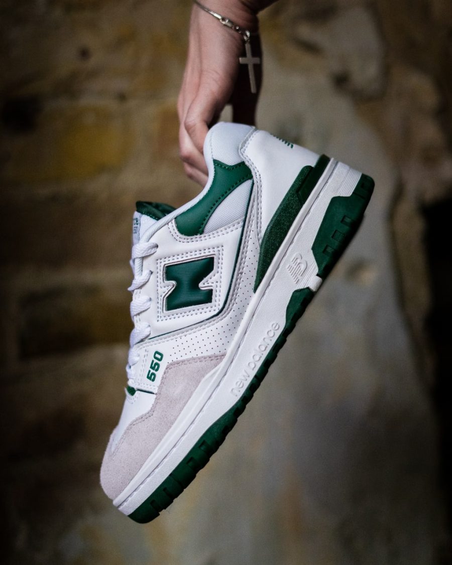 Кросівки New Balance 550 White/Green