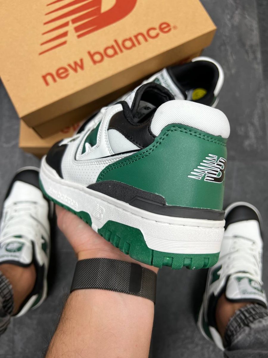 Кросівки New Balance 550 White/Green/Black