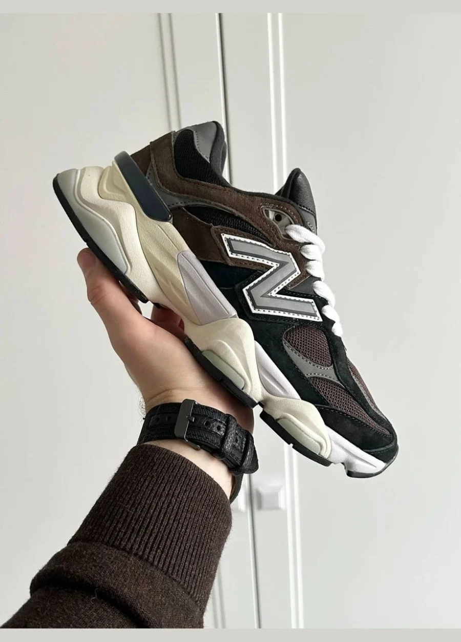Кроссовки New Balance 9060 Brown/Black