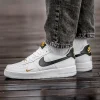 Кроссовки Nike Air Force 1 07 Essential White/Black/Gold