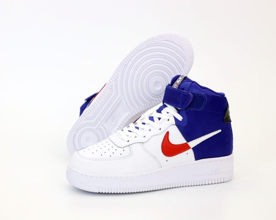 Кросівки Nike Air Force 1 High ’07 LV8 NBA Clippers White/Blue/Red