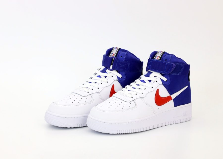 Кросівки Nike Air Force 1 High ’07 LV8 NBA Clippers White/Blue/Red