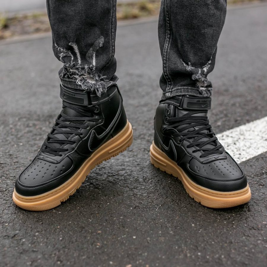 Кросівки Nike Air Force 1 High Gore-Tex Boot Black/Gum
