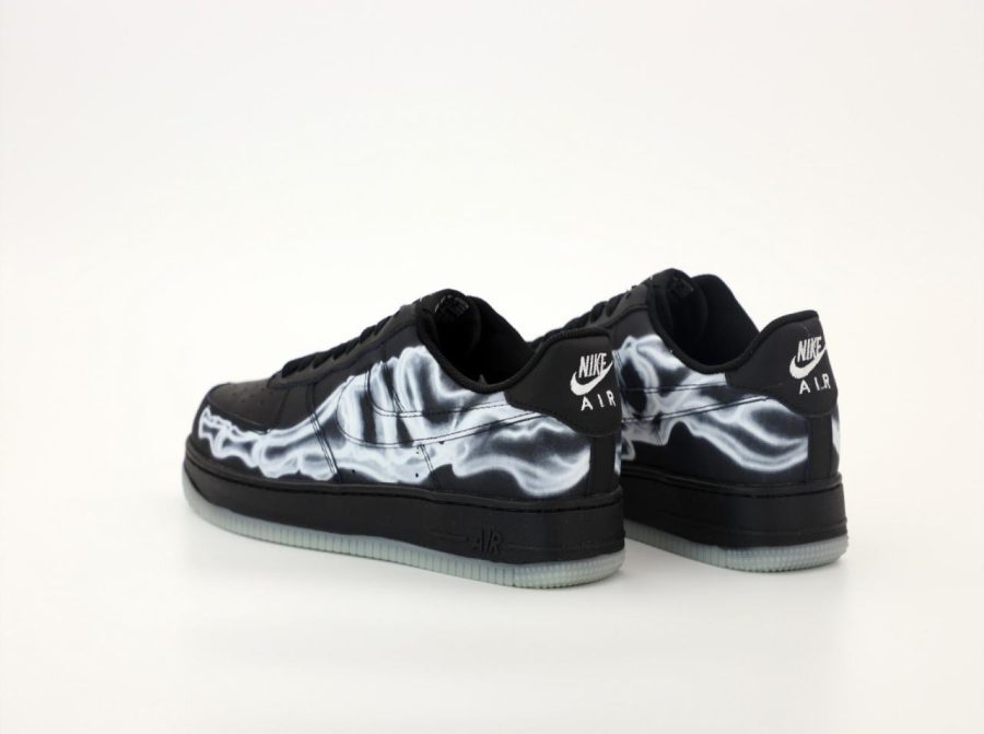 Кроссовки Nike Air Force 1 Low Black Skeleton