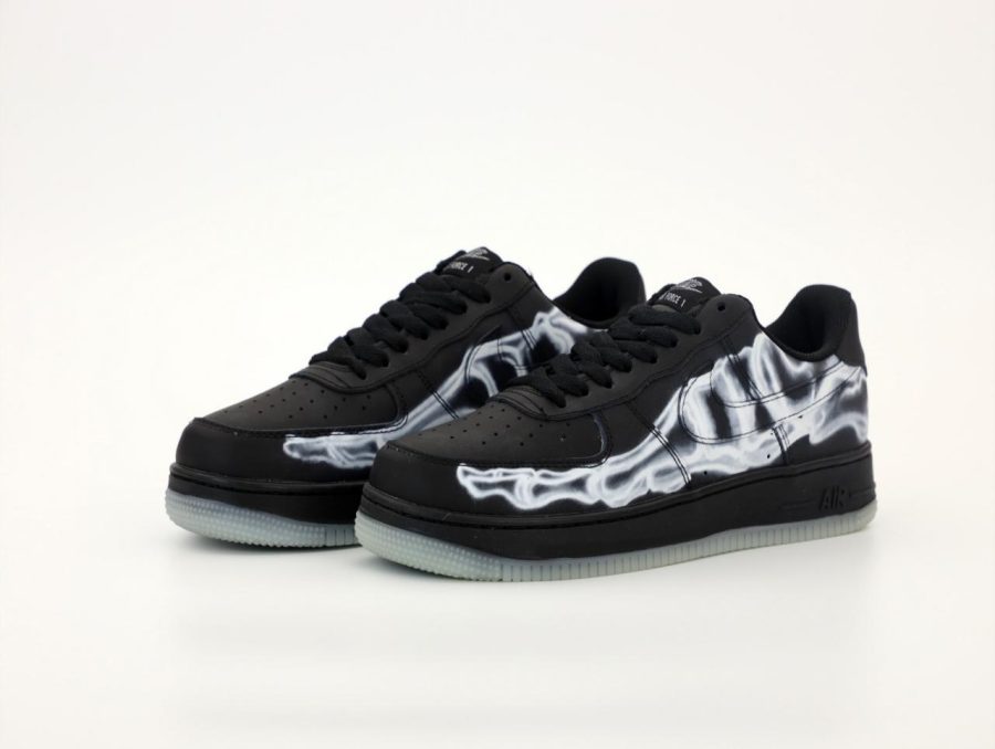 Кроссовки Nike Air Force 1 Low Black Skeleton