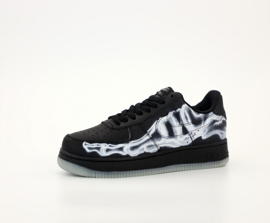 Кроссовки Nike Air Force 1 Low Black Skeleton
