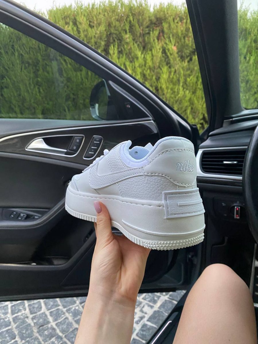Кросівки Nike Air Force 1 Low Shadow Triple White