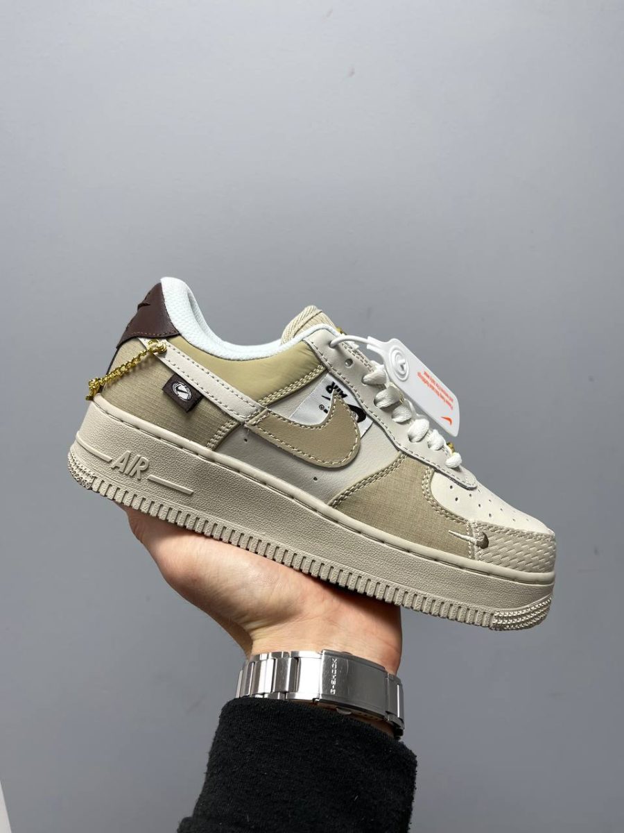 Кроссовки Nike Air Force 1 Low Tan Bling