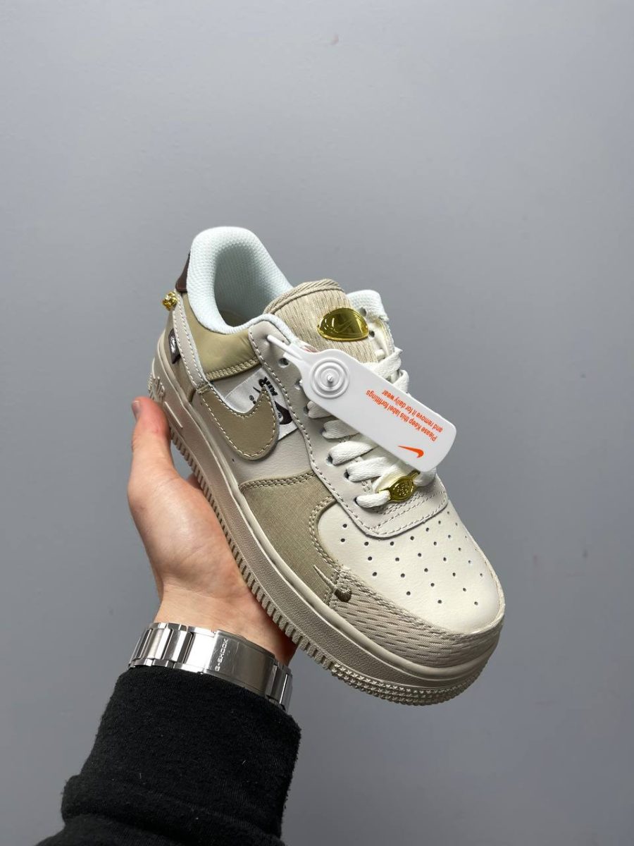 Кроссовки Nike Air Force 1 Low Tan Bling