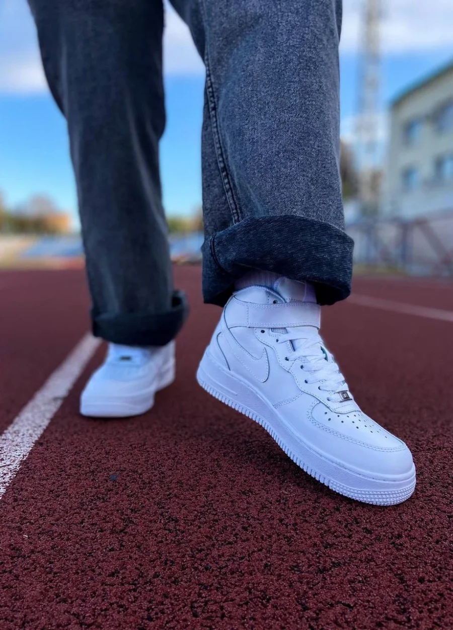 Кроссовки Nike Air Force 1 Mid White