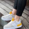 Кроссовки Nike Air Force 1 Shadow Beige/Orange