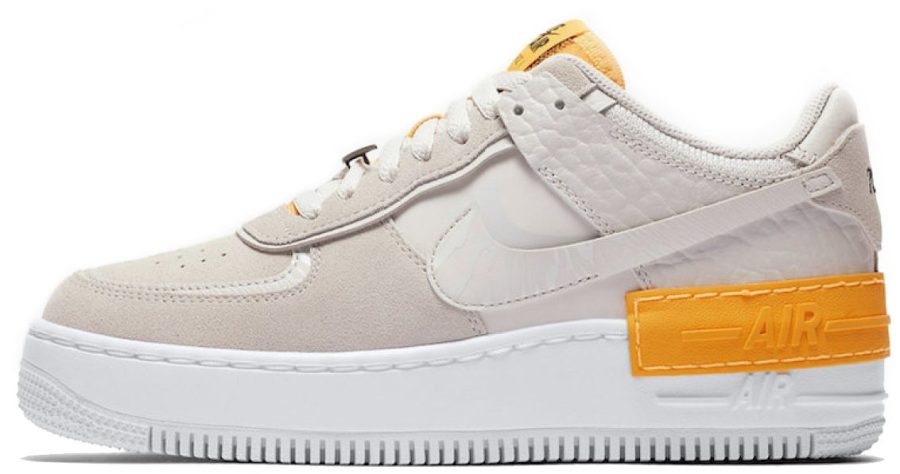 Кроссовки Nike Air Force 1 Shadow Beige/Orange