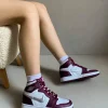Кроссовки Nike Air Jordan 1 High OG GS Bordeaux