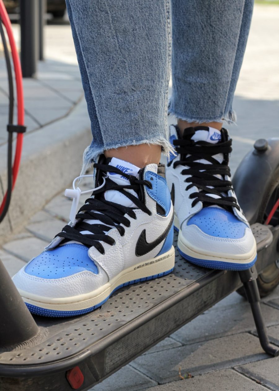 Кросівки Nike Air Jordan 1 High OG SP Fragment design x Travis Scott