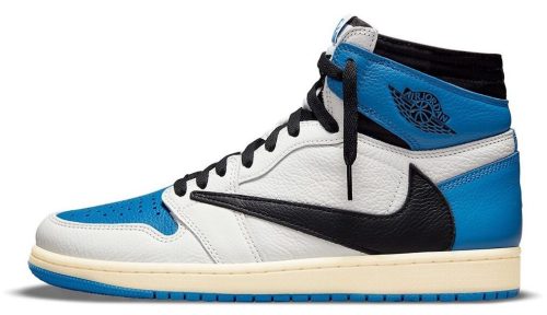 Кроссовки Nike Air Jordan 1 High OG SP Fragment design x Travis Scott