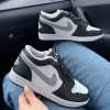 Кросівки Nike Air Jordan 1 Low Black/Medium Grey