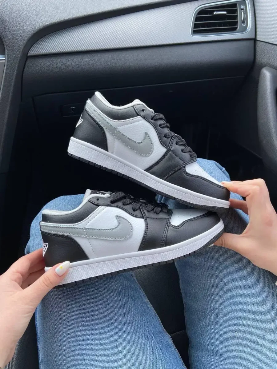 Кросівки Nike Air Jordan 1 Low Black/Medium Grey